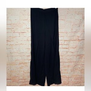 Blue Blush Black Tulip Pants Size Large